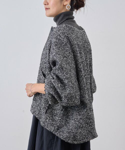 BEARDSLEY / ビアズリー その他アウター | ツイードバルーン羽織 | 詳細22
