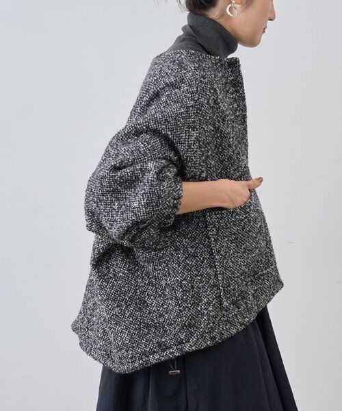 BEARDSLEY / ビアズリー その他アウター | ツイードバルーン羽織 | 詳細24