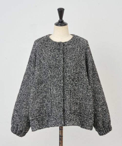 BEARDSLEY / ビアズリー その他アウター | ツイードバルーン羽織 | 詳細25