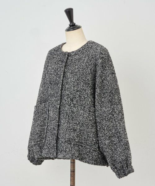 BEARDSLEY / ビアズリー その他アウター | ツイードバルーン羽織 | 詳細27