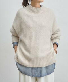 BEARDSLEY / ビアズリー ニット・セーター | FOXアルパカボトルネックニット