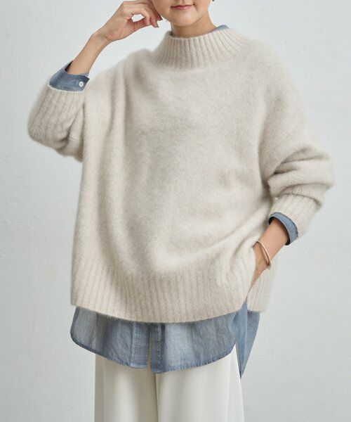 BEARDSLEY / ビアズリー ニット・セーター | FOXアルパカボトルネックニット | 詳細1