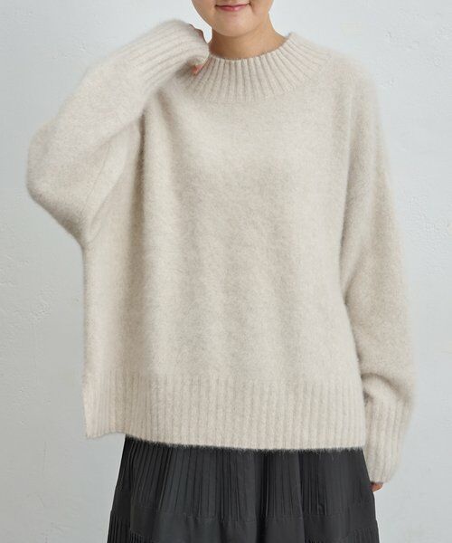 BEARDSLEY / ビアズリー ニット・セーター | FOXアルパカボトルネックニット | 詳細10