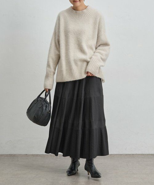 BEARDSLEY / ビアズリー ニット・セーター | FOXアルパカボトルネックニット | 詳細11