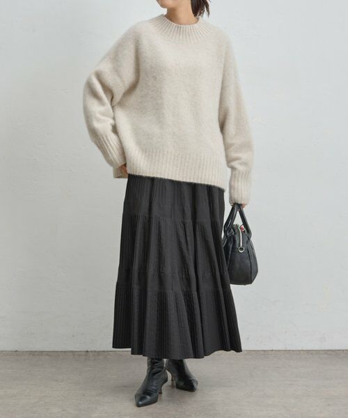 BEARDSLEY / ビアズリー ニット・セーター | FOXアルパカボトルネックニット | 詳細13