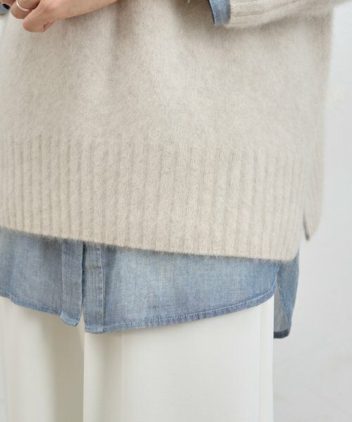 BEARDSLEY / ビアズリー ニット・セーター | FOXアルパカボトルネックニット | 詳細3