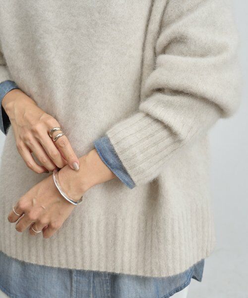 BEARDSLEY / ビアズリー ニット・セーター | FOXアルパカボトルネックニット | 詳細4