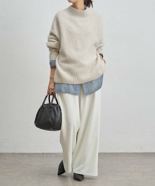 BEARDSLEY / ビアズリー ニット・セーター | FOXアルパカボトルネックニット | 詳細5