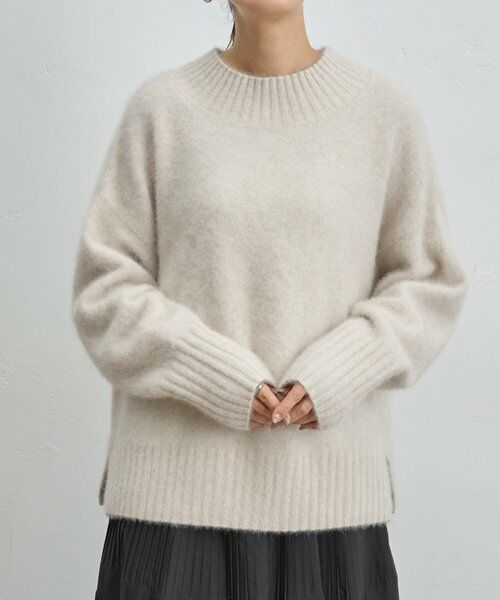 BEARDSLEY / ビアズリー ニット・セーター | FOXアルパカボトルネックニット | 詳細7