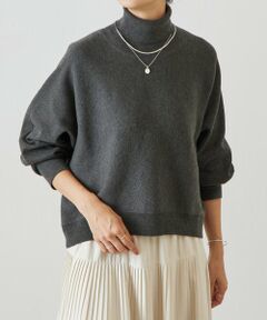 [ラスト1点］BEARDSLEY ラウンドヘムＴブラック 新品タグ付き BEARDSLEY tシャツ ラウンドヘムプルオーバー レディース