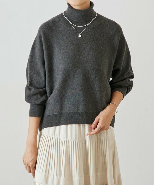 BEARDSLEY / ビアズリー ニット・セーター | ハイネックドルマンニット | 詳細1