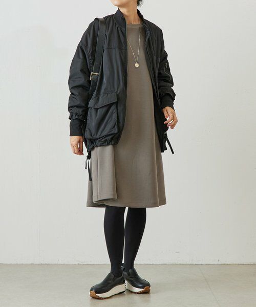 BEARDSLEY / ビアズリー ロング・マキシ丈ワンピース | 袖パフダンボールワンピース | 詳細10