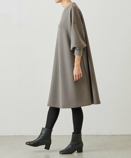 BEARDSLEY / ビアズリー ロング・マキシ丈ワンピース | 袖パフダンボールワンピース | 詳細2