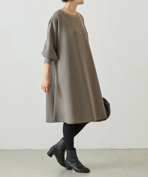 BEARDSLEY / ビアズリー ロング・マキシ丈ワンピース | 袖パフダンボールワンピース | 詳細4