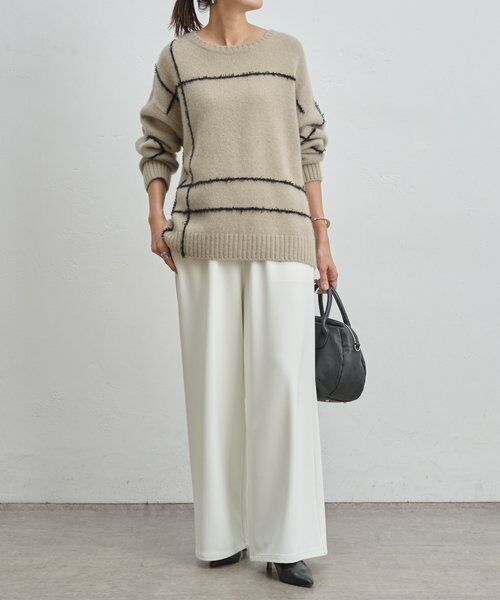 BEARDSLEY / ビアズリー ニット・セーター | ビッグチェックヤクニット | 詳細13