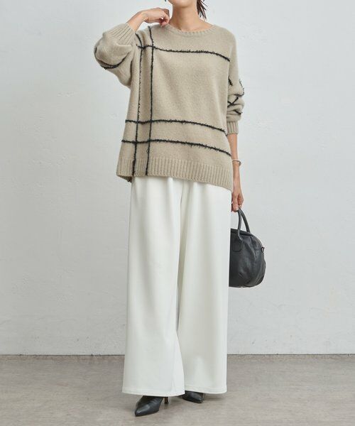 BEARDSLEY / ビアズリー ニット・セーター | ビッグチェックヤクニット | 詳細14