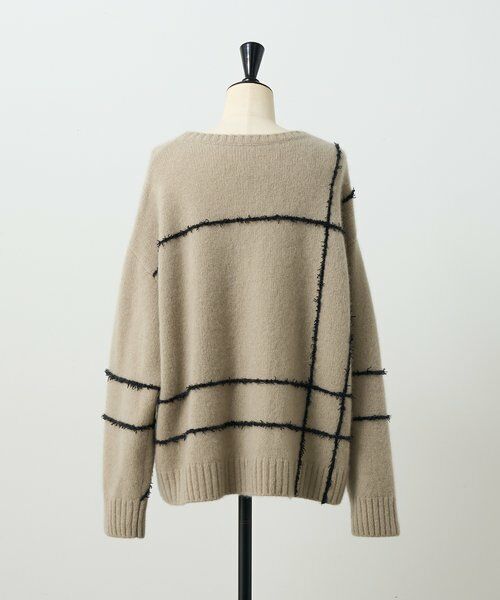 BEARDSLEY / ビアズリー ニット・セーター | ビッグチェックヤクニット | 詳細23