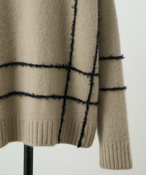 BEARDSLEY / ビアズリー ニット・セーター | ビッグチェックヤクニット | 詳細27
