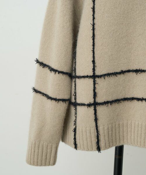 BEARDSLEY / ビアズリー ニット・セーター | ビッグチェックヤクニット | 詳細29