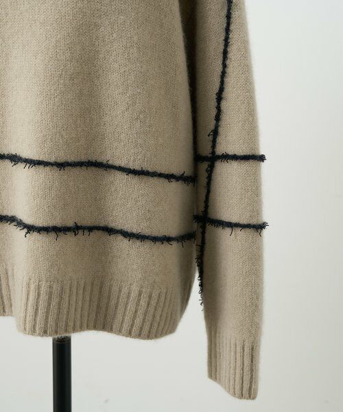 BEARDSLEY / ビアズリー ニット・セーター | ビッグチェックヤクニット | 詳細30