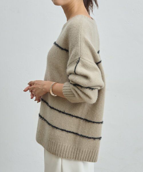 BEARDSLEY / ビアズリー ニット・セーター | ビッグチェックヤクニット | 詳細9