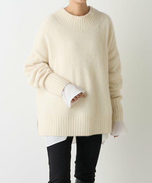 BEARDSLEY / ビアズリー ニット・セーター | FOXウールボトルネックニット | 詳細11