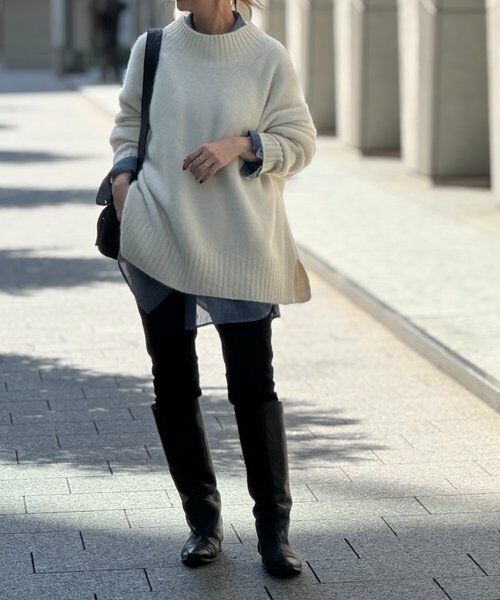 BEARDSLEY / ビアズリー ニット・セーター | FOXウールボトルネックニット | 詳細4