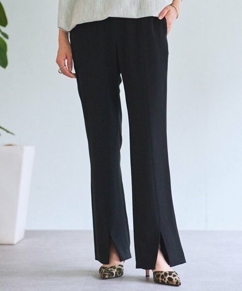 BEARDSLEY / ビアズリー その他パンツ | トロミフロントスリットパンツ | 詳細10