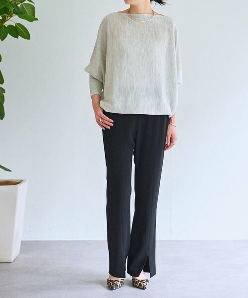 BEARDSLEY / ビアズリー その他パンツ | トロミフロントスリットパンツ | 詳細12