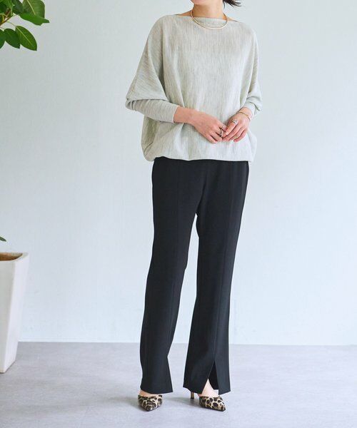 BEARDSLEY / ビアズリー その他パンツ | トロミフロントスリットパンツ | 詳細13