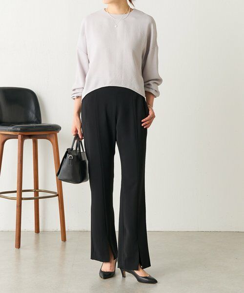 BEARDSLEY / ビアズリー その他パンツ | トロミフロントスリットパンツ | 詳細15