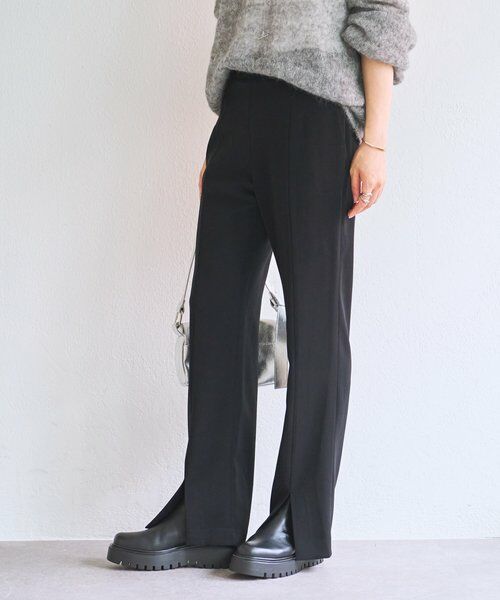 BEARDSLEY / ビアズリー その他パンツ | トロミフロントスリットパンツ | 詳細2
