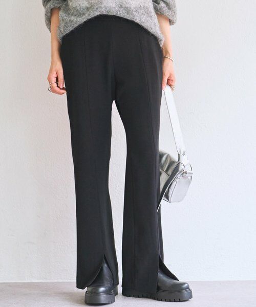 BEARDSLEY / ビアズリー その他パンツ | トロミフロントスリットパンツ | 詳細5