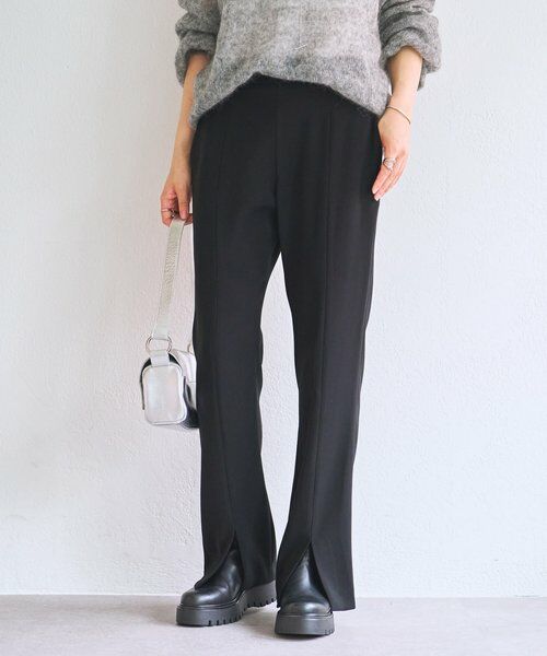 BEARDSLEY / ビアズリー その他パンツ | トロミフロントスリットパンツ | 詳細6