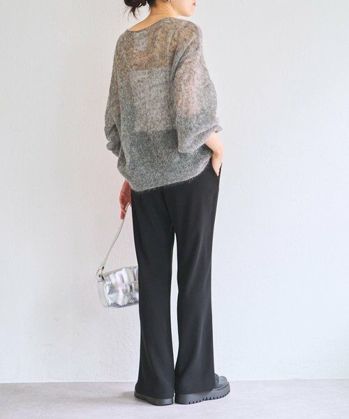 BEARDSLEY / ビアズリー その他パンツ | トロミフロントスリットパンツ | 詳細9