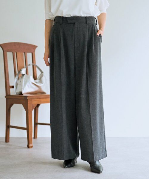 BEARDSLEY / ビアズリー その他パンツ | メランジタックスラックス | 詳細1