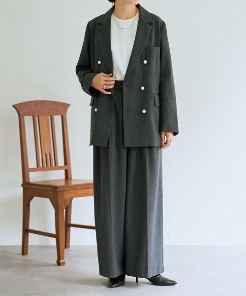 BEARDSLEY / ビアズリー その他パンツ | メランジタックスラックス | 詳細8