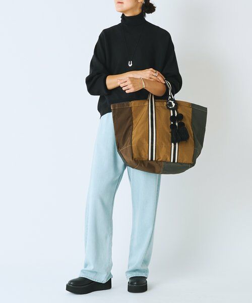 BEARDSLEY / ビアズリー トートバッグ | 《FRIPIER》チャーム付きクレイジートート | 詳細6