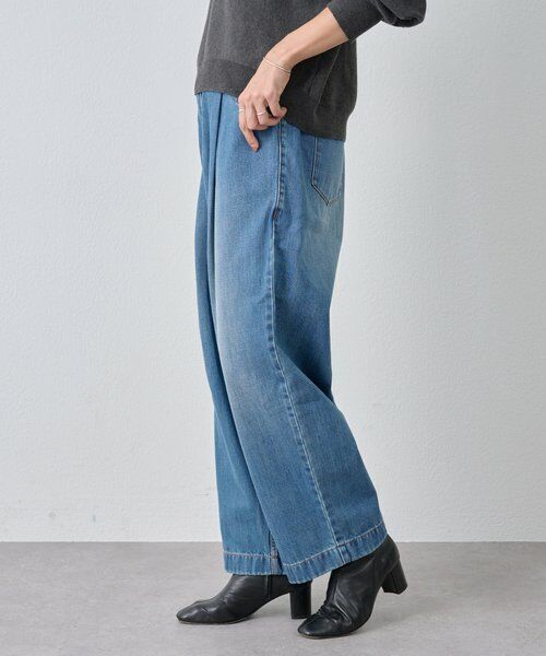 BEARDSLEY / ビアズリー デニムパンツ | フルカワコラボ ルーズタックデニム | 詳細14