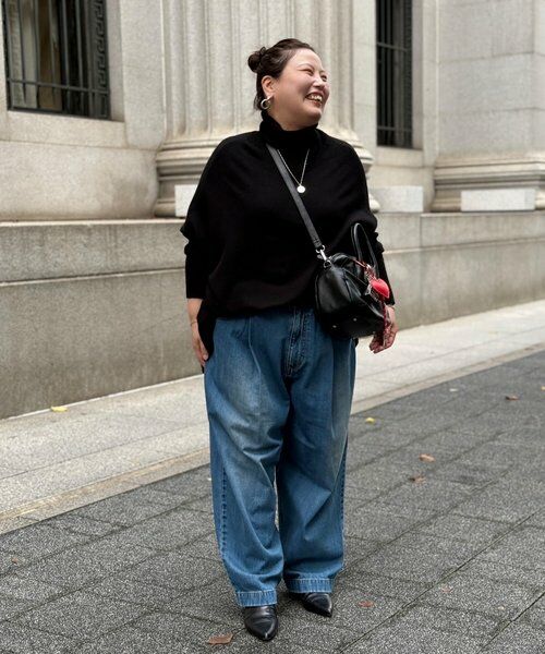 BEARDSLEY / ビアズリー デニムパンツ | フルカワコラボ ルーズタックデニム | 詳細2