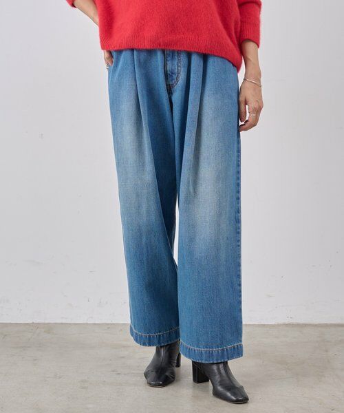 BEARDSLEY / ビアズリー デニムパンツ | フルカワコラボ ルーズタックデニム | 詳細23