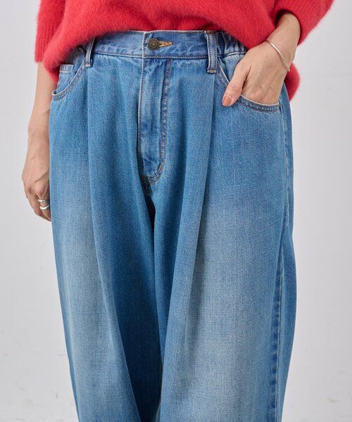 BEARDSLEY / ビアズリー デニムパンツ | フルカワコラボ ルーズタックデニム | 詳細25