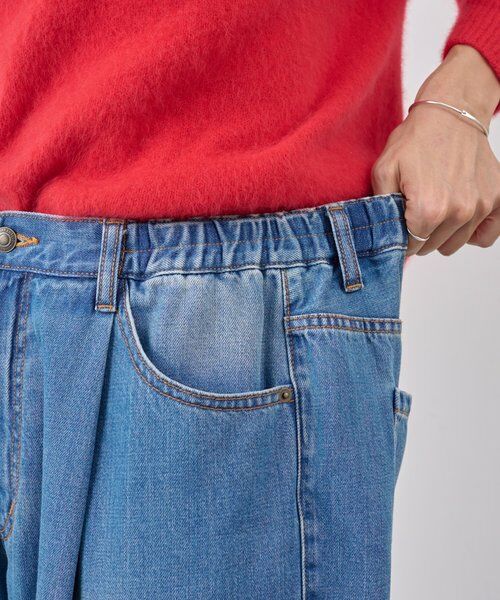 BEARDSLEY / ビアズリー デニムパンツ | フルカワコラボ ルーズタックデニム | 詳細26