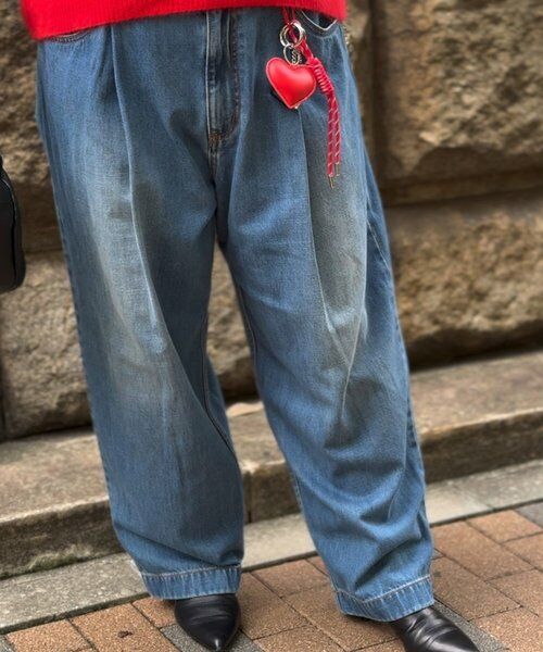 BEARDSLEY / ビアズリー デニムパンツ | フルカワコラボ ルーズタックデニム | 詳細8