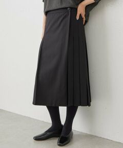 BEARDSLEY / ビアズリー ロング・マキシ丈スカート | 《LEVAR》プリーツ巻きスカート