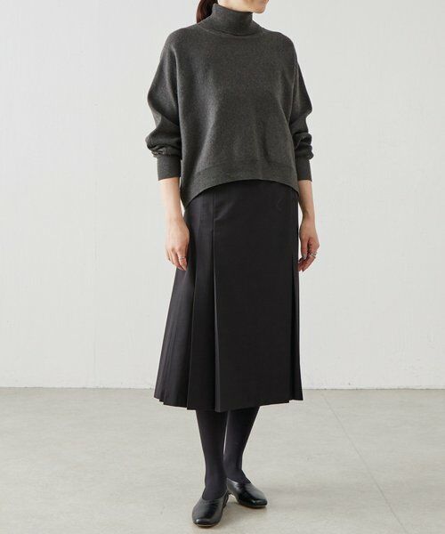 BEARDSLEY / ビアズリー ロング・マキシ丈スカート | 《LEVAR》プリーツ巻きスカート | 詳細10