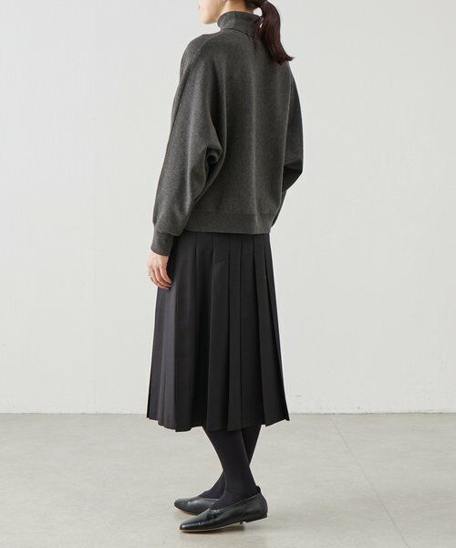 BEARDSLEY / ビアズリー ロング・マキシ丈スカート | 《LEVAR》プリーツ巻きスカート | 詳細11