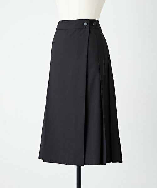 BEARDSLEY / ビアズリー ロング・マキシ丈スカート | 《LEVAR》プリーツ巻きスカート | 詳細12