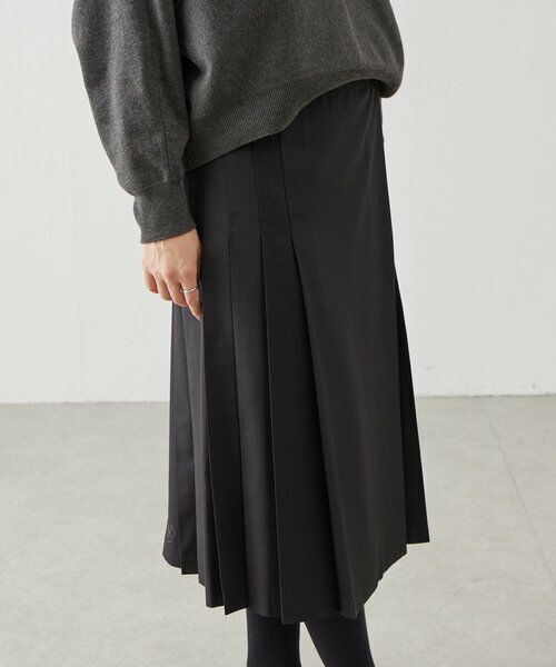 BEARDSLEY / ビアズリー ロング・マキシ丈スカート | 《LEVAR》プリーツ巻きスカート | 詳細6
