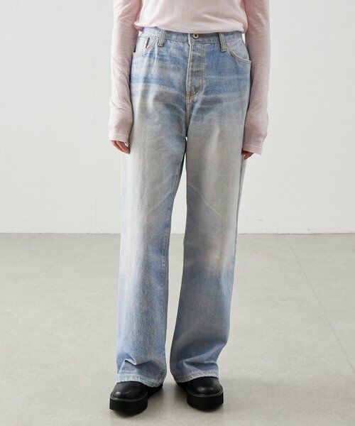 BEARDSLEY / ビアズリー デニムパンツ | 《LEVAR》デジタルプリントデニム | 詳細1